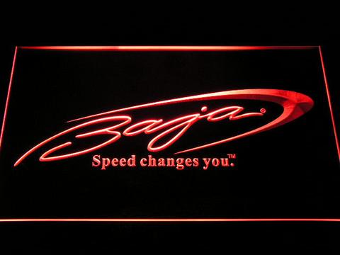 Baja Boat Fishing Logo LED Neon Sign